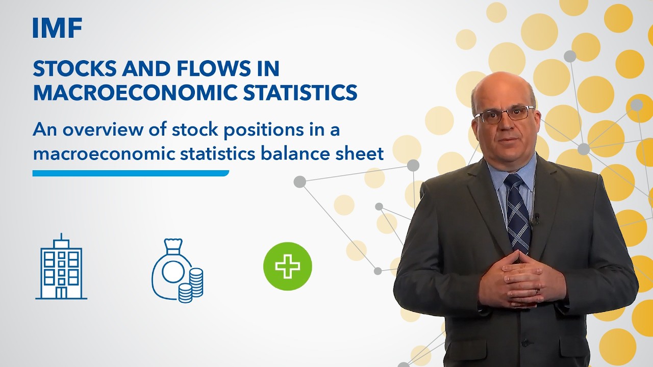 An overview of stock positions in a macroeconomic statistics balance sheet