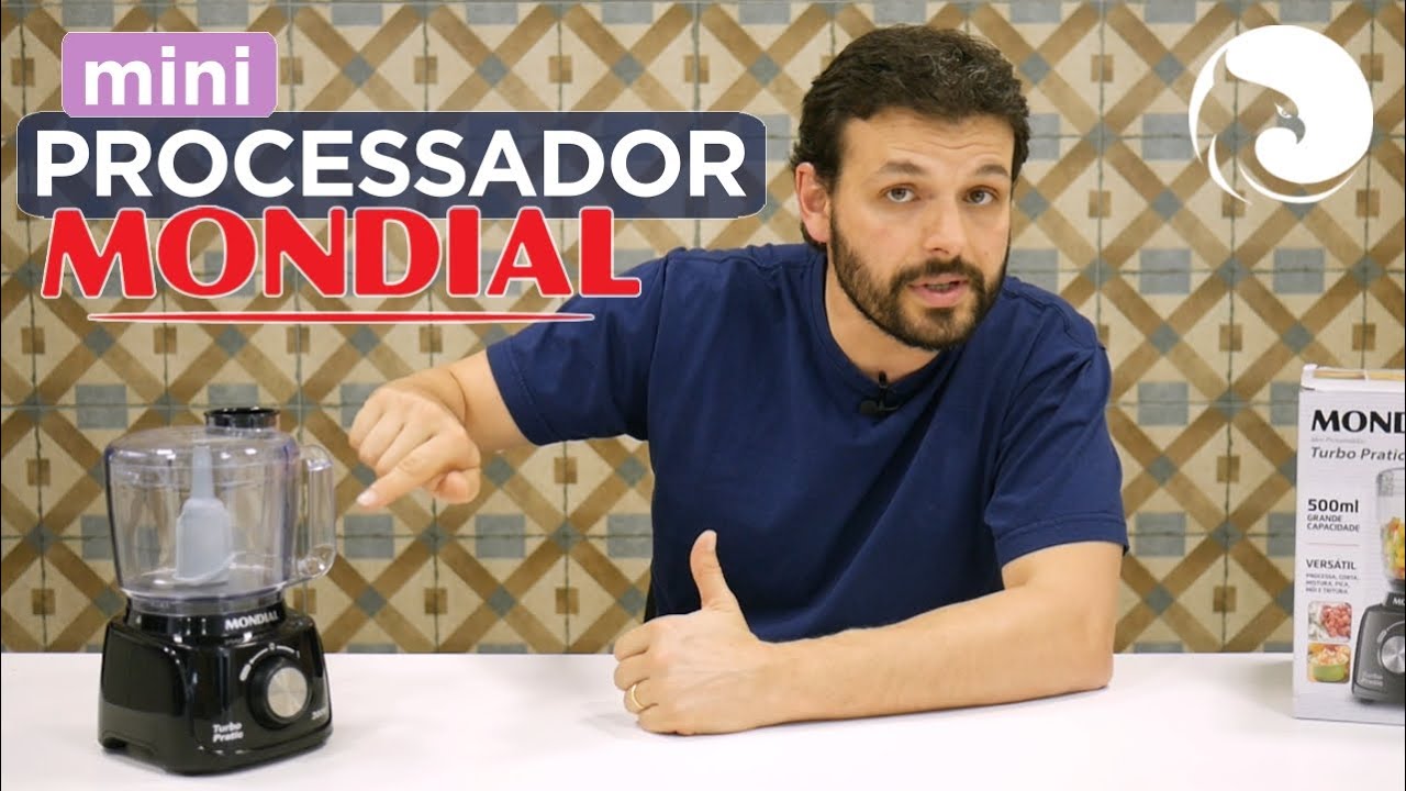 Mini Processador Mondial Turbo Pratic | Avaliação da Harpyja