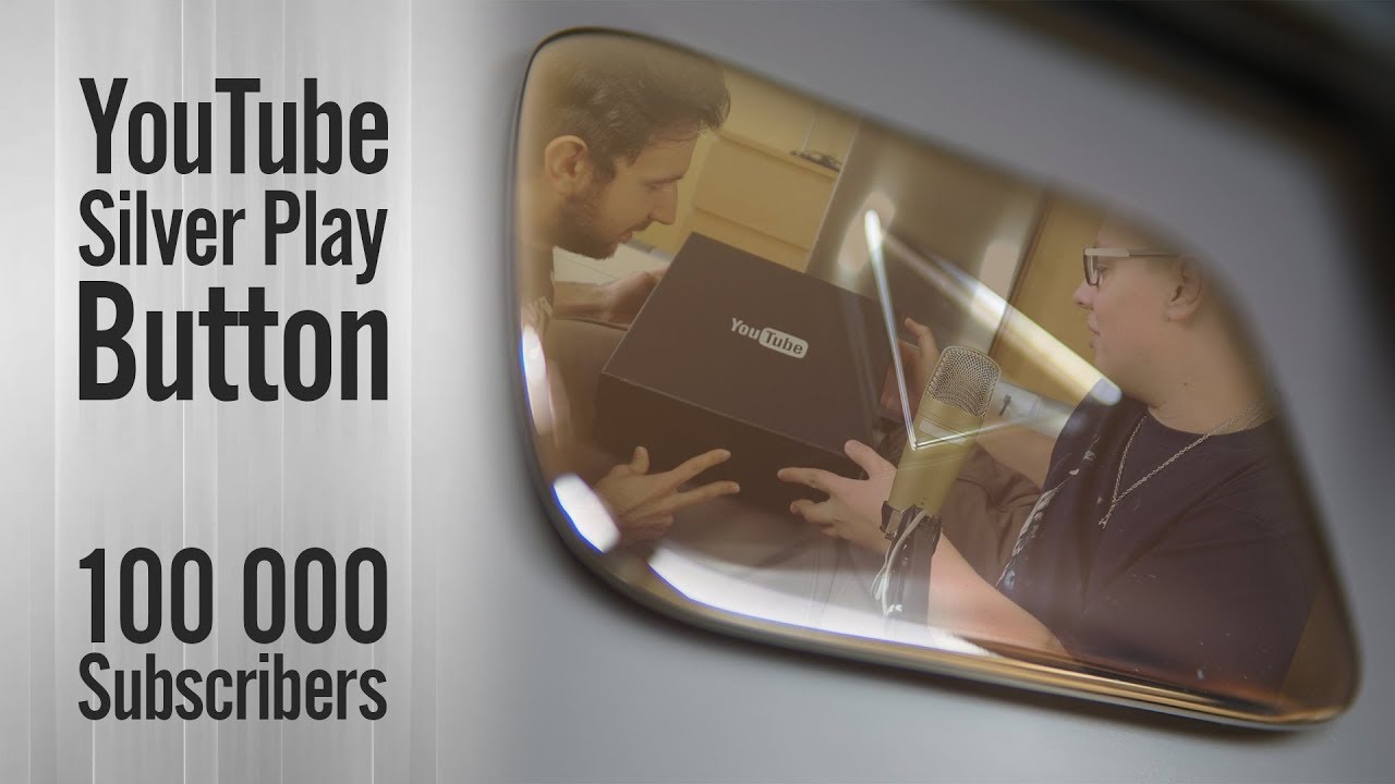 YOUTUBE SILVER PLAY BUTTON | Gamekeepers_cz