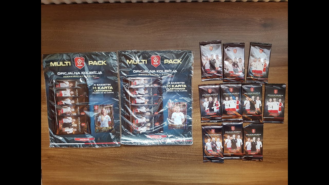 ŁĄCZY NAS PIŁKA SEZON 4 - 2 MULTIPACKI vs 10 SASZETEK - GDZIE WPADNĄ LEPSZE KARTY???