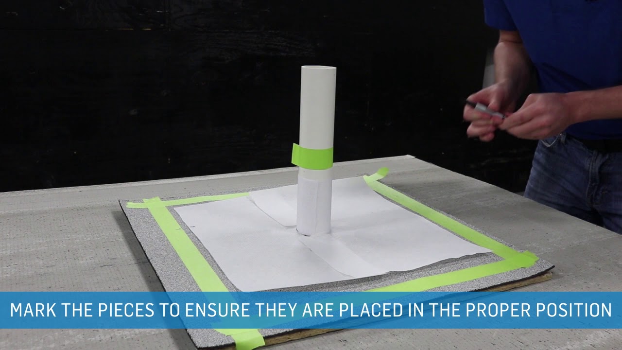 Alsan Flashing For Pipe Penetrations