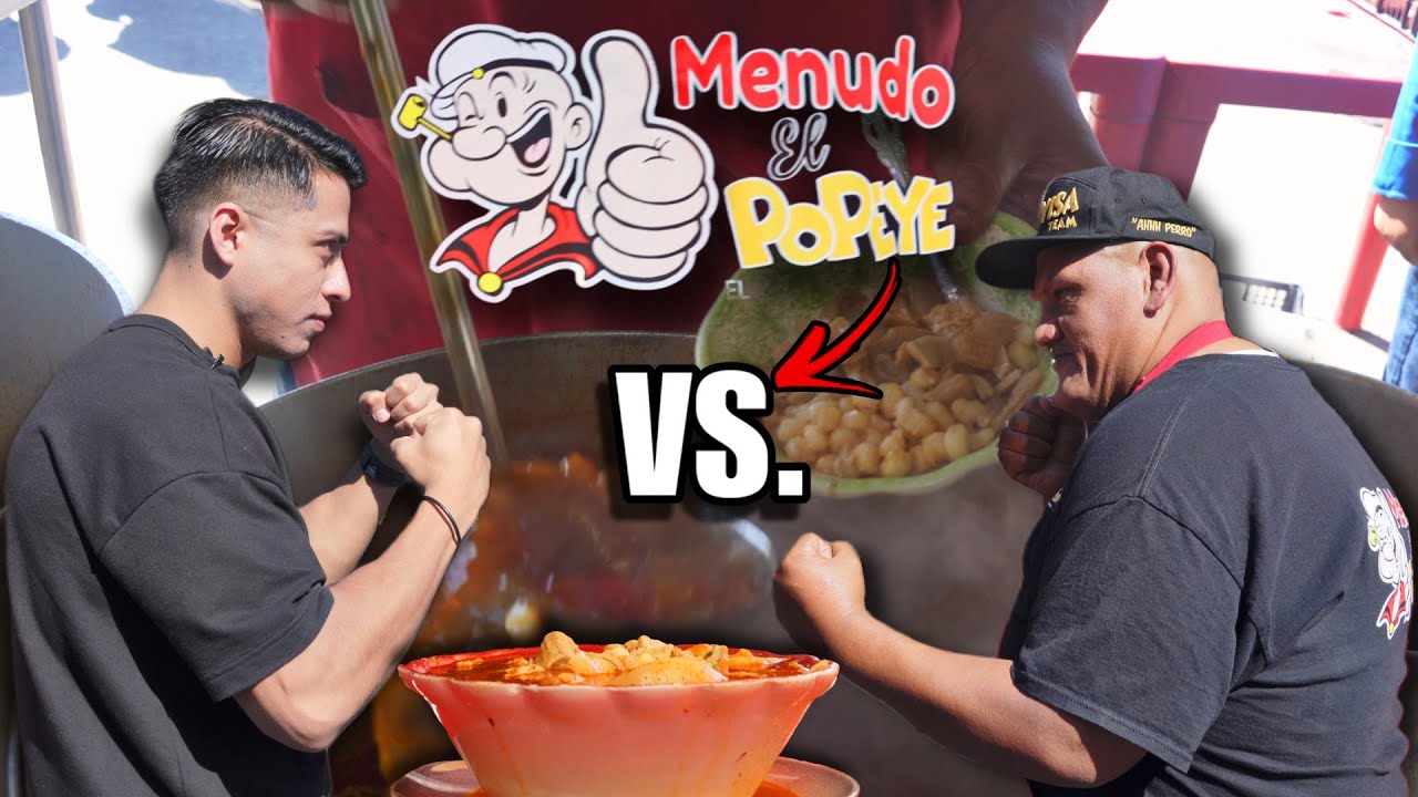 ME RETAN A COMER EL MENUDO MAS GRANDE DE TIJUANA 🌮 **GANO $5,000 Si Puedo COMERLO! 🤯🔥