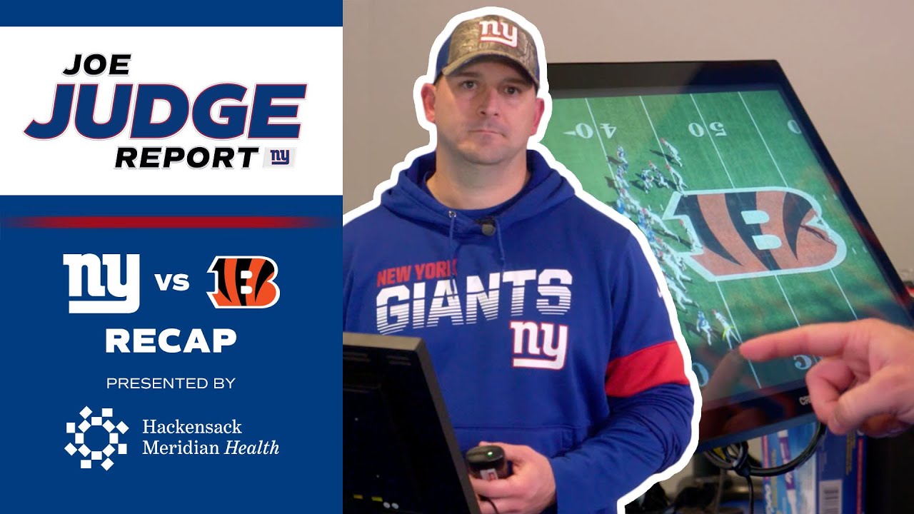 Joe Judge Breaks Down Key Plays from Win vs. Bengals | Joe Judge Report (Ep. 11)