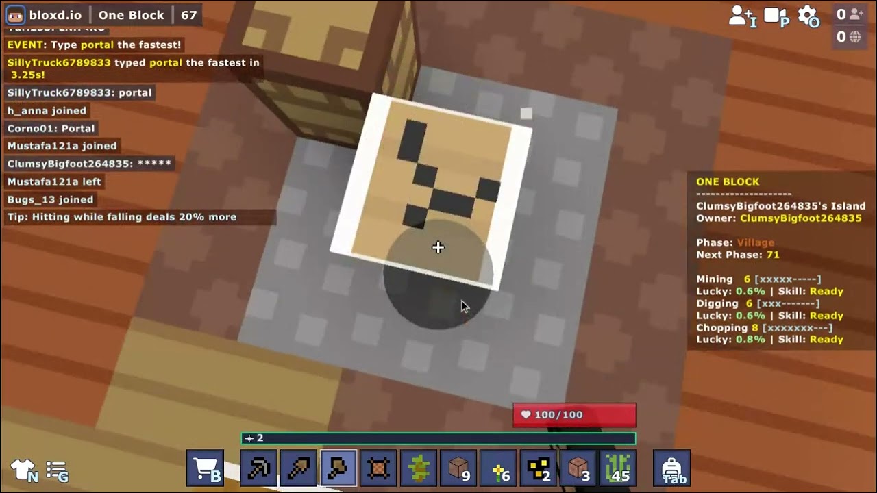 bloxd.io one block