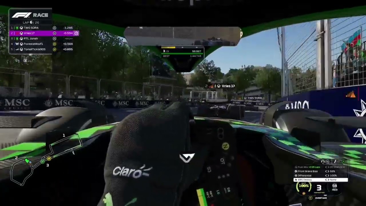 F1™ 25 UIRL F1 S20 Race 5 Baku