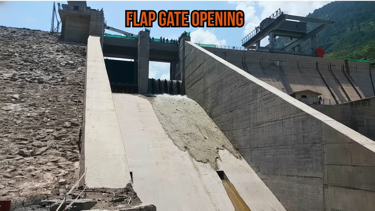 Releasing the Beast: Opening a Giant Spillway Flap Gate