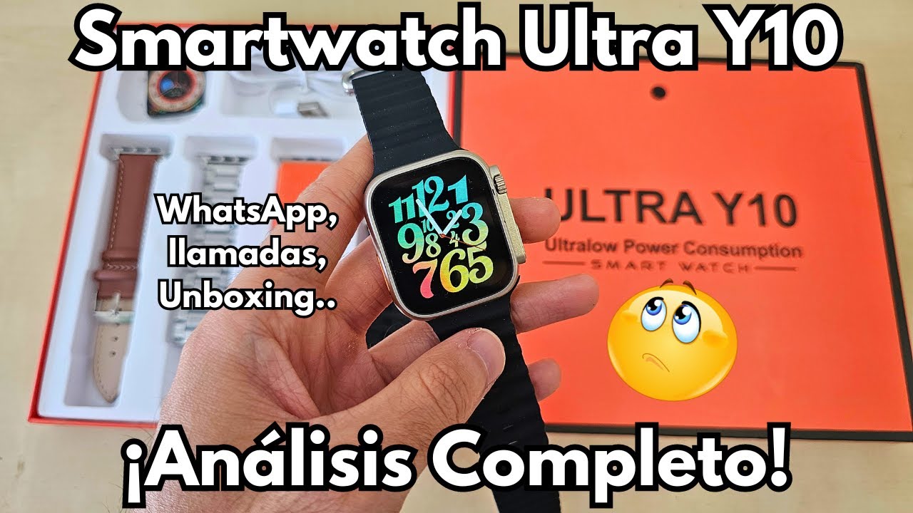 💥 Smartwatch Ultra Y10 | Review COMPLETA, Características y Configuración | Fitpro
