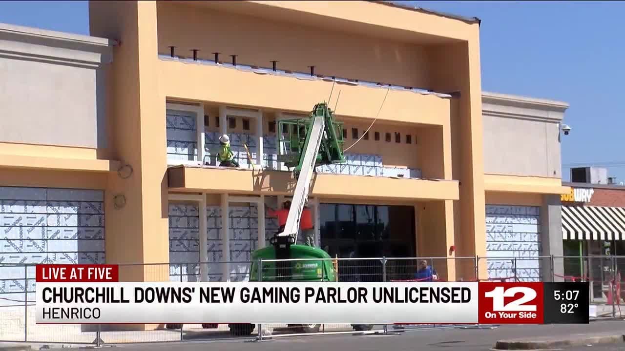 New Churchill Downs gaming parlor in Henrico is unlicensed