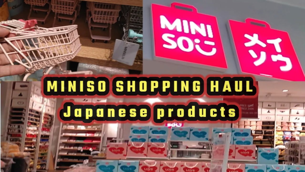 Japanese - Enough Named For Products | Miniso Haul | Lucky One mall Branch | Complete Tour