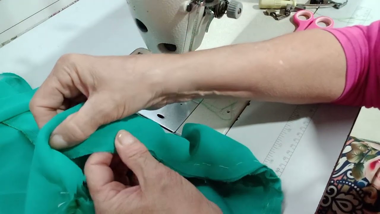 Manga de blusa.. vem aprender a costurar 