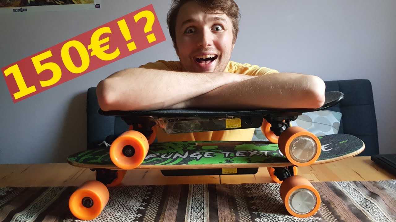150€ E-SKATEBOARD Review - Schrott oder Schnäppchen?