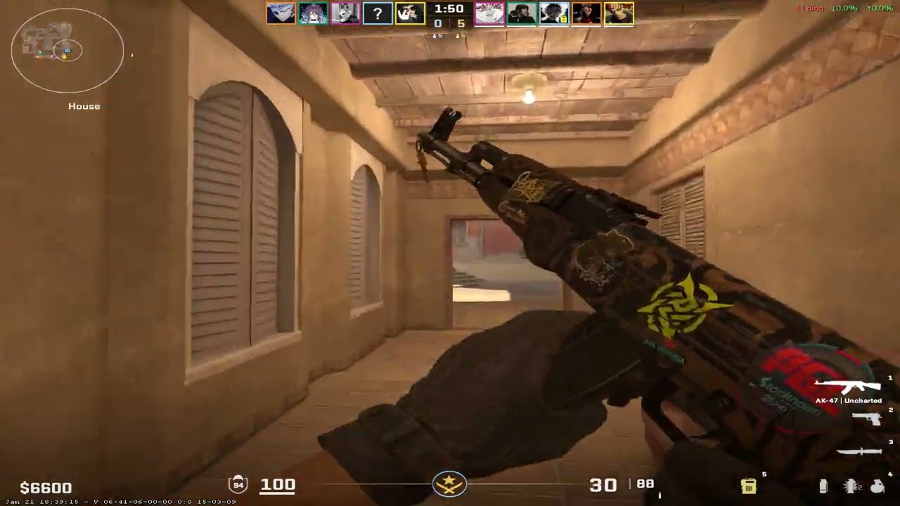 cs 2 - 1280x1024 profesional gameplay!