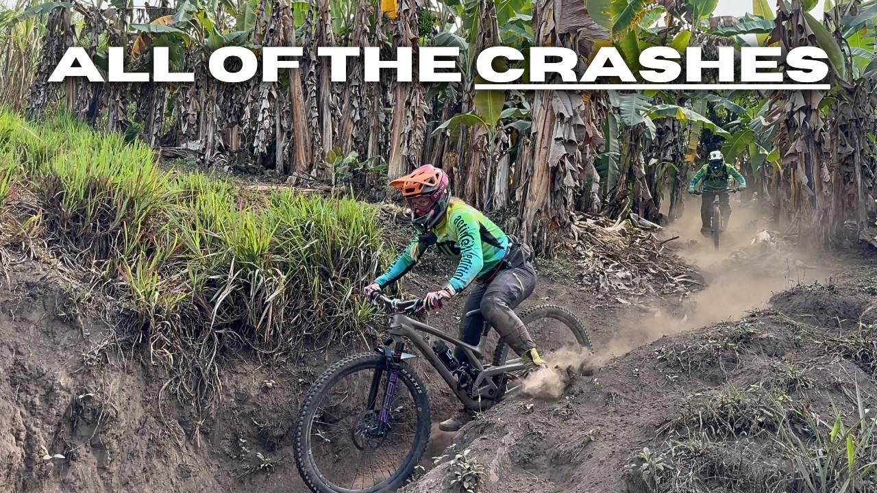 The Most CRASHES We've Ever Had On One Trail!!! Mama Rumi | Ecuador Mountain Bike Adventure - Day 2
