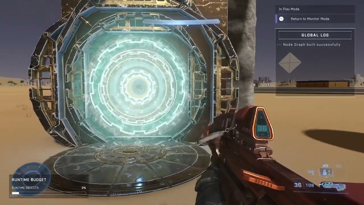 Progress on a Vex Portal in Halo Infinite