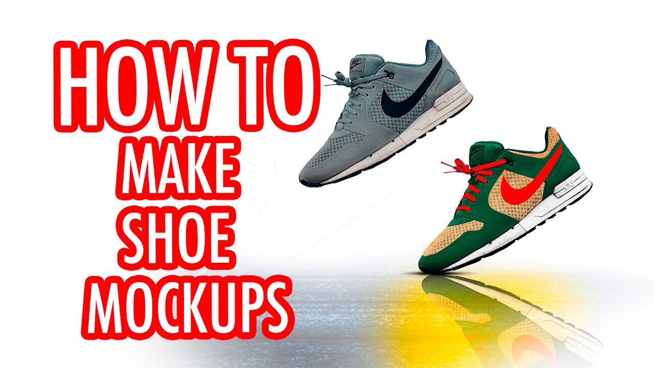 How To Make A Mockup for Custom Nike Shoes in Photoshop
