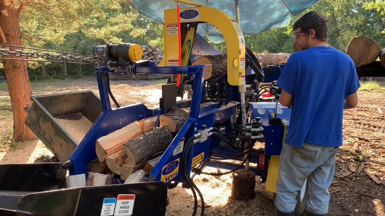 HOW TO PROCESS FIREWOOD FAST!!