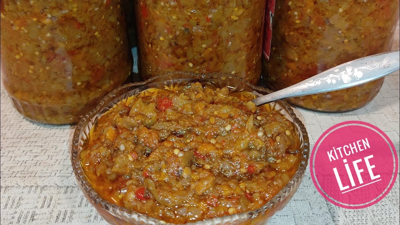 Делаем очень ВКУСНУЮ икру из баклажанов