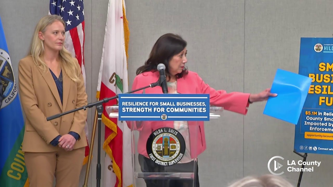 Small Business Resiliency Fund Press Conference