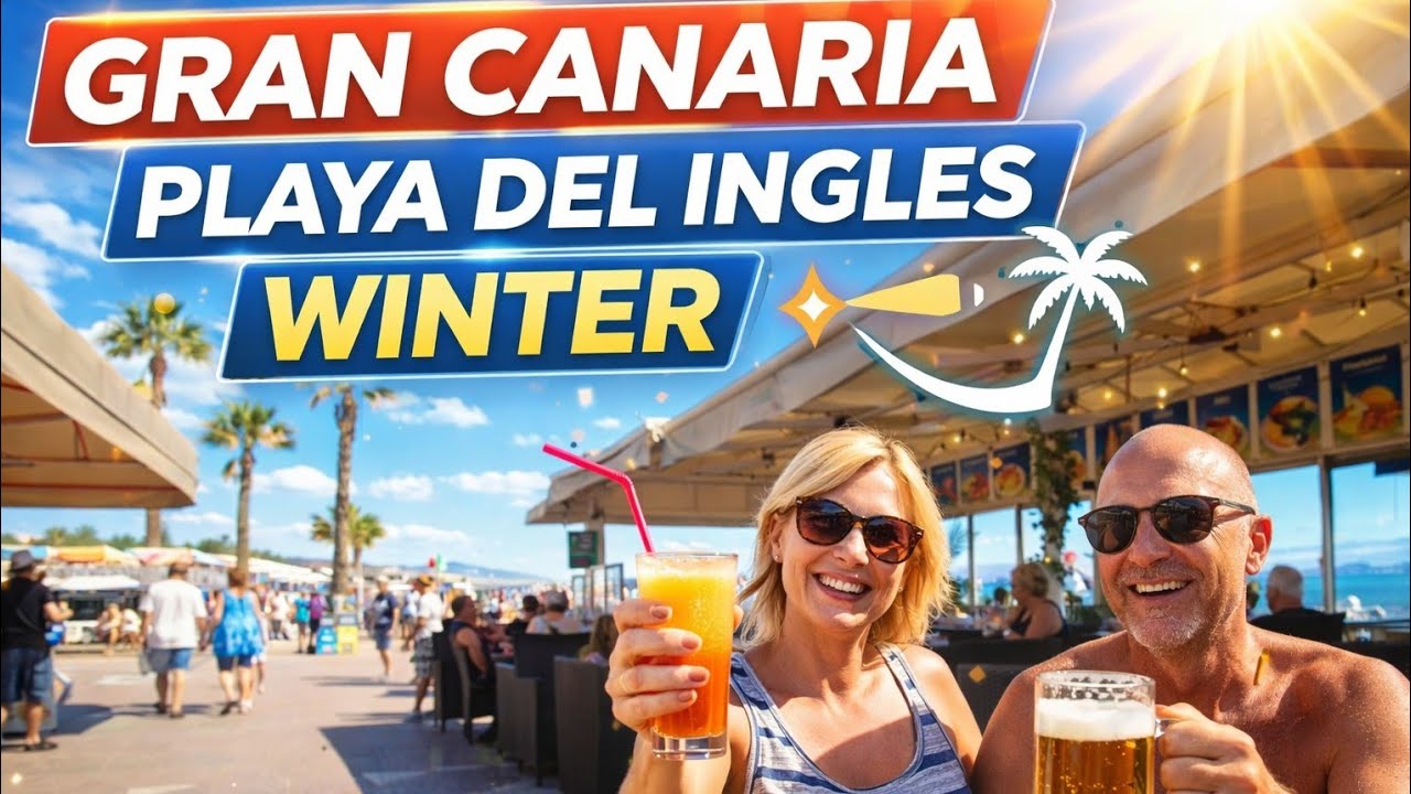 Gran Canaria🌴 Playa del ingles Winter