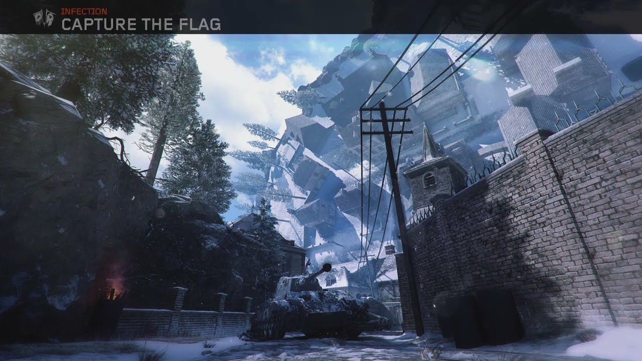 Call of Duty: Black Ops III Bots Capture the Flag Infection, Aquarium