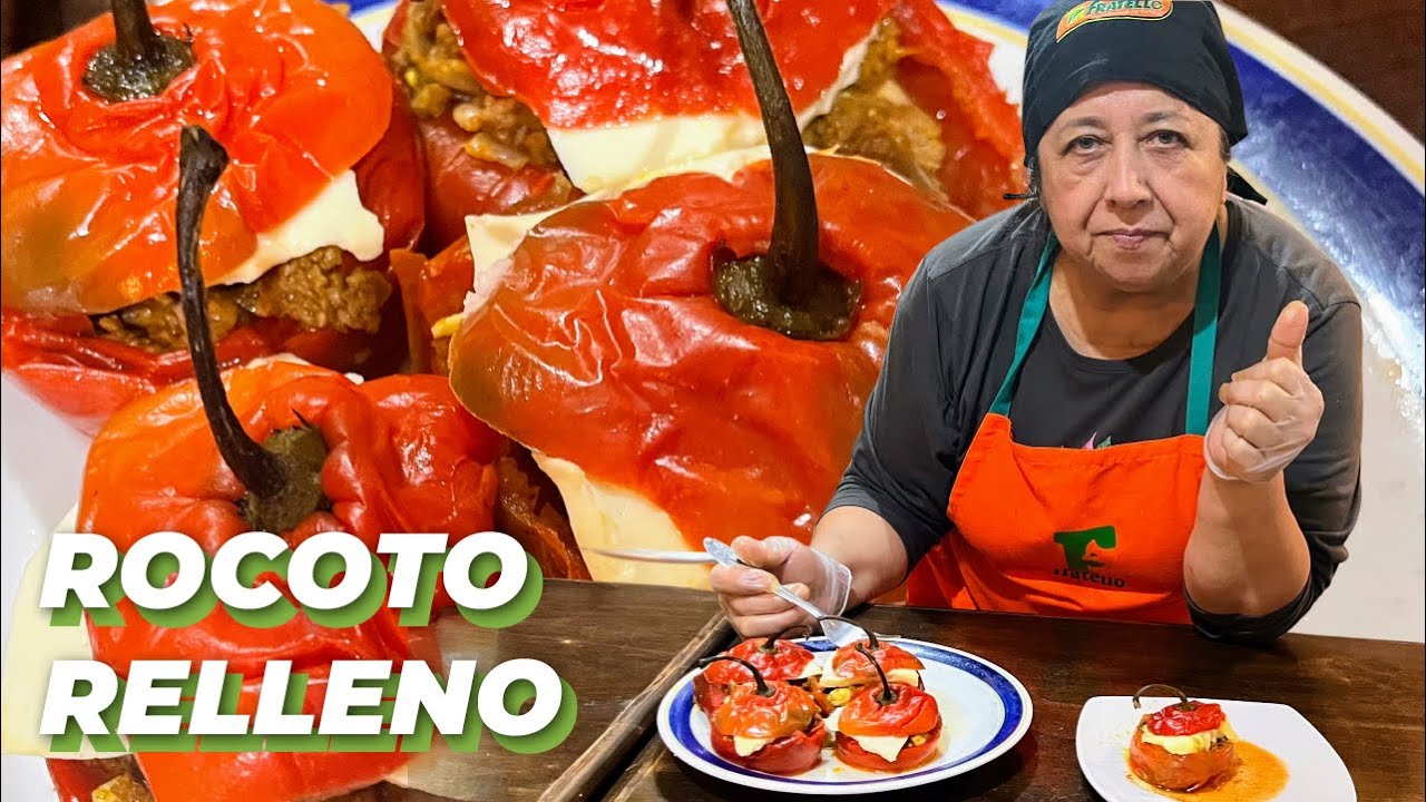 ROCOTO RELLENO AREQUIPEÑO | ¿Cómo quitarle el PICANTE? 😝