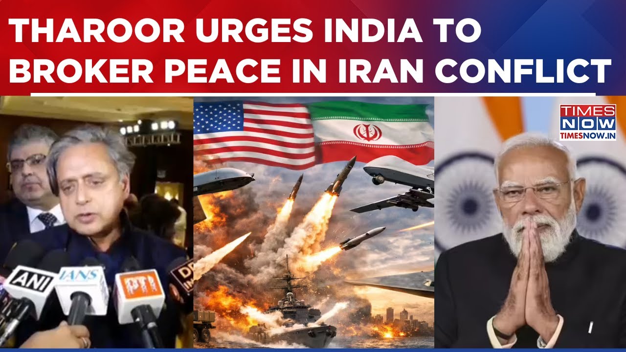 Senior Congress Leader Shashi Tharoor Urges Government To Lead Peace Talks Amid Iran Conflict