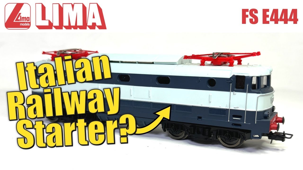 Italian Model Railway Starter Loco? | Lima E444 Electric Locomotive | Model Railway Review HO Scale