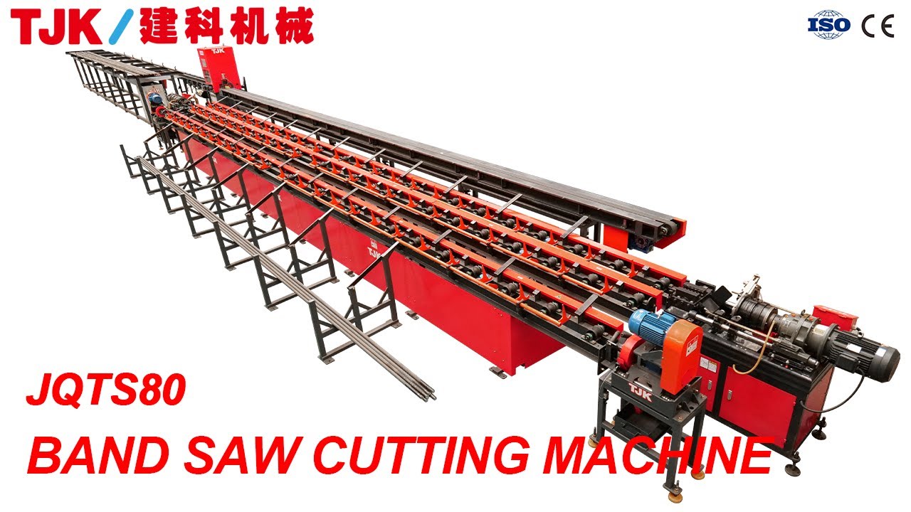 2022 New JQTS80 Band Saw Cutting Machine -- TJK MACHINERY