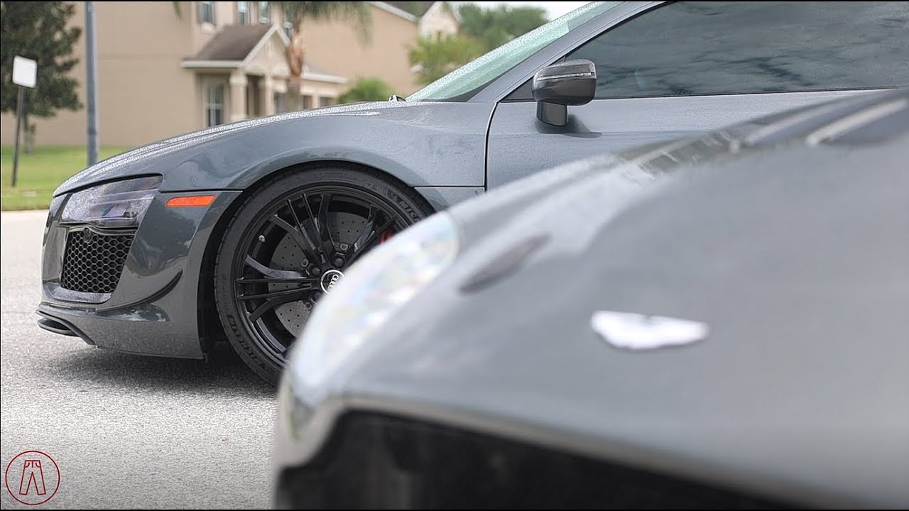 The Non-Comparison! Aston Martin, Audi R8, Ribeye, and Wagyu!!