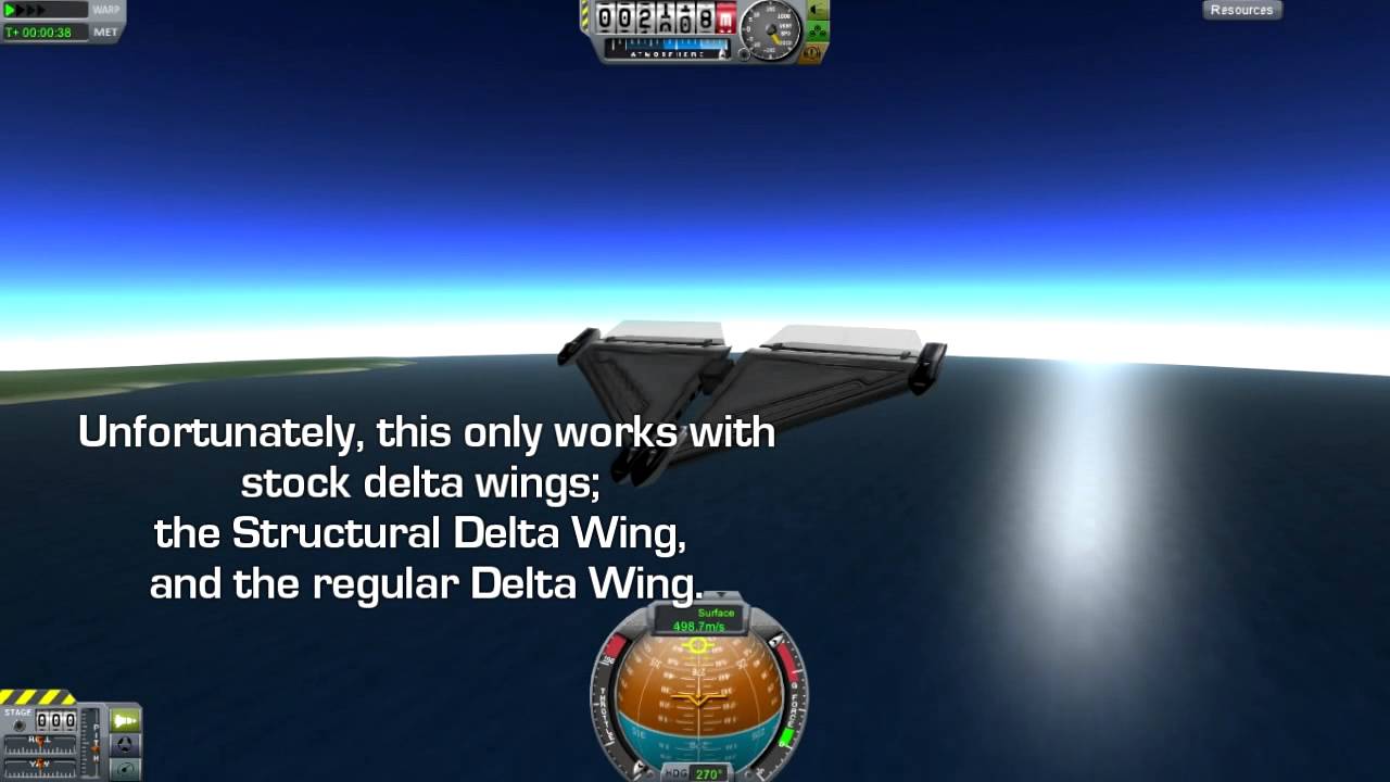 Kerbal Space Program - Engineless Flight Glitch