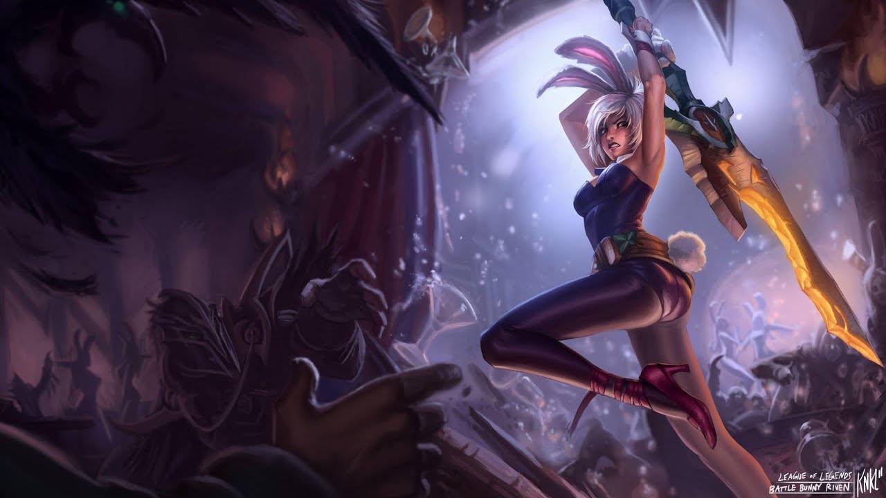 LOL # 1, Practicando con Riven