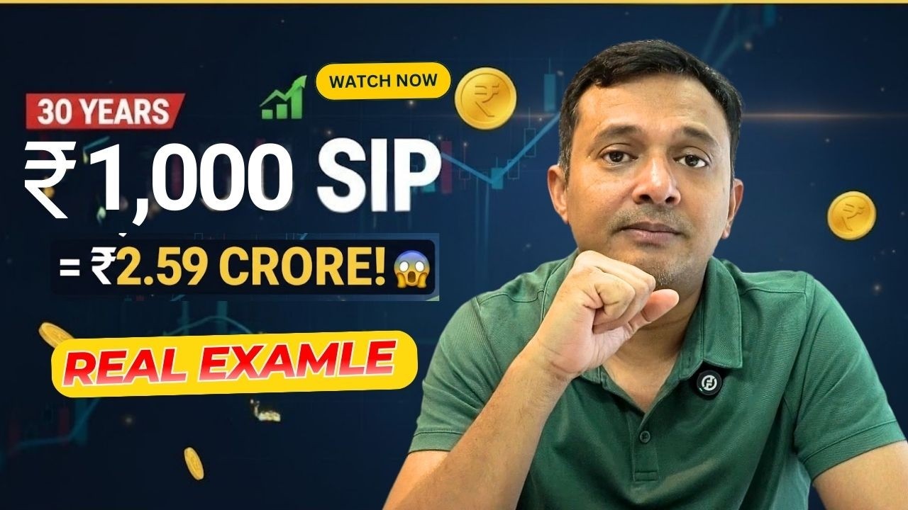 30 Years SIP Result Shocking! ₹3.64 Lakh → ₹2.59 Crore
