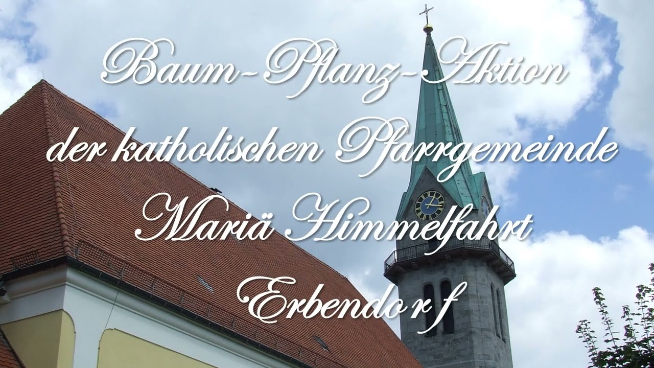 Baum-Pflanz-Aktion der Pfarrei