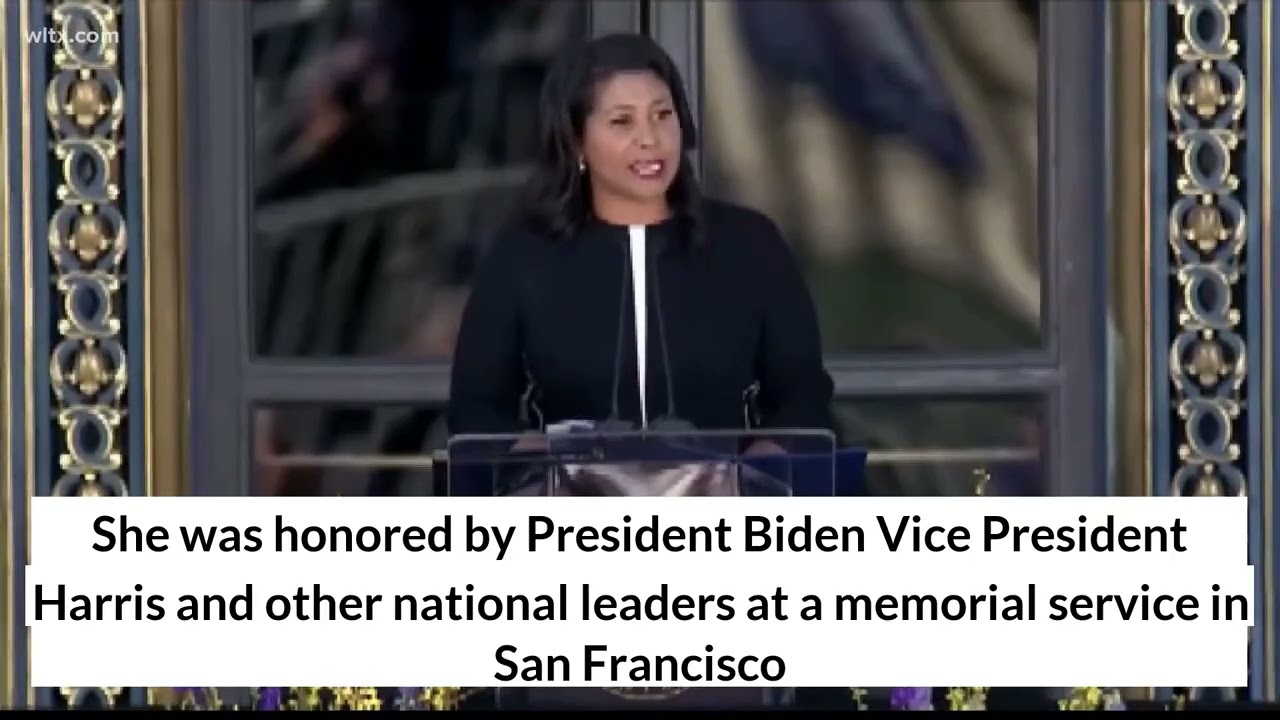 National leaders and family gather to honor Feinsteins legacy