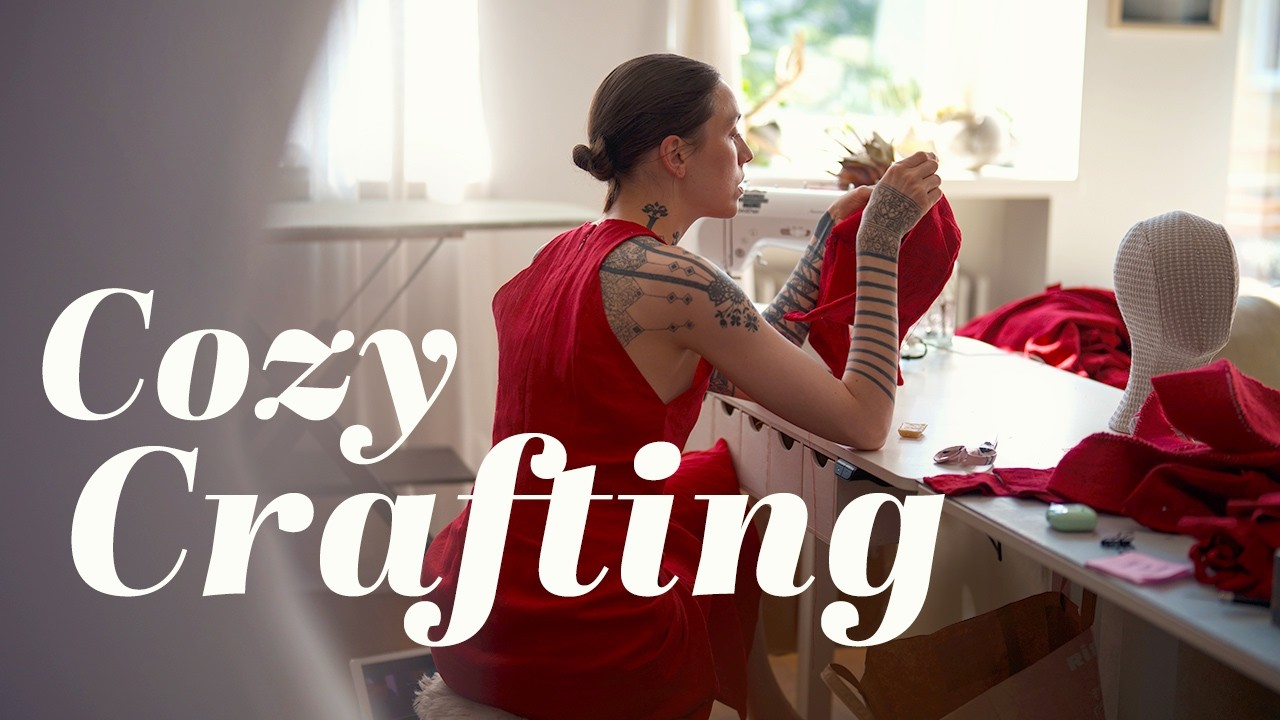 Making applique hats (my quest for inappropriate accessories)┆Silent Vlog
