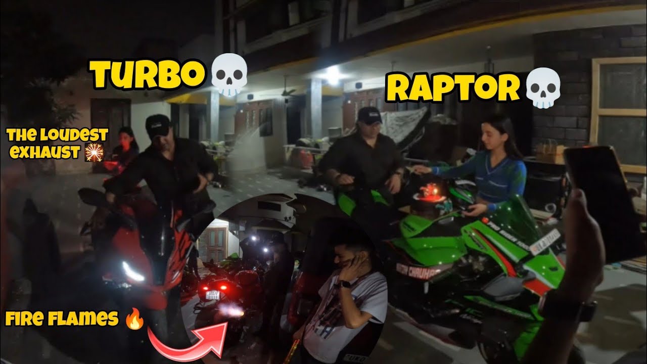 PRO RIDER 1000 Birthday celebration vlog || superbikes Roar💀 || BMW S1000RR and Kawasaki zx10r 😱❤️