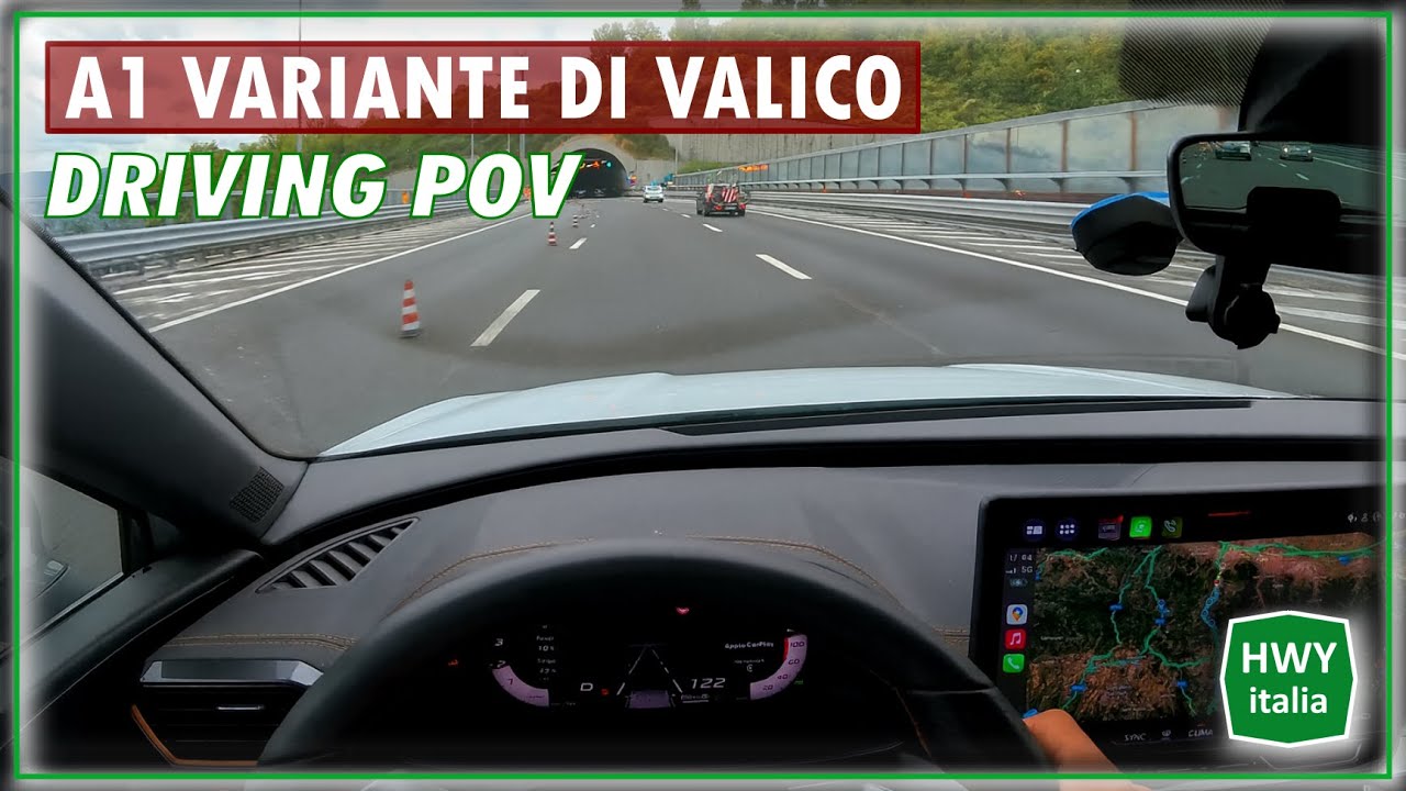 DRIVING POV | Autostrada A1 Variante di Valico