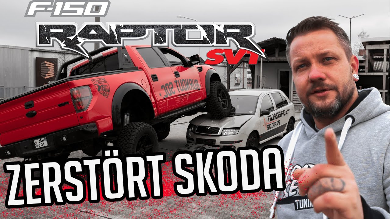 F150 Raptor zerstört Skoda - Details zum Monster ✖ Top Secret Tuning