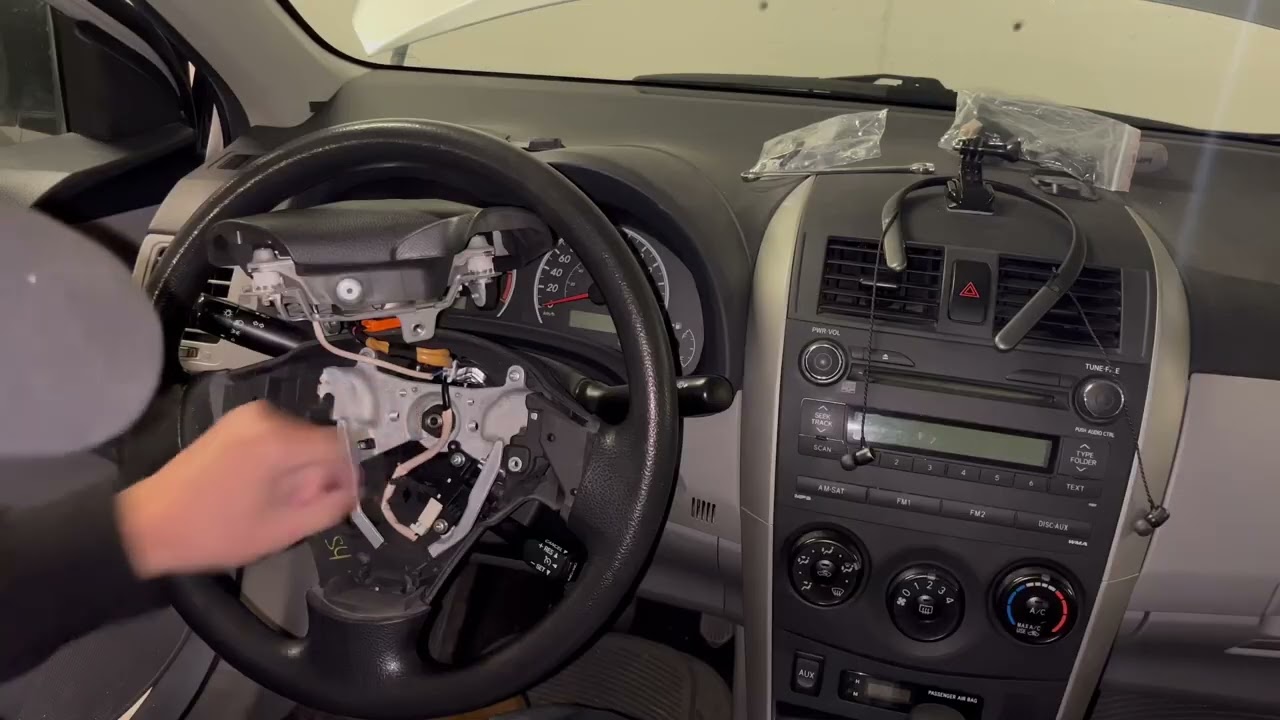 Replacing Cruise control switch from Amazon 2011 Toyota Corolla