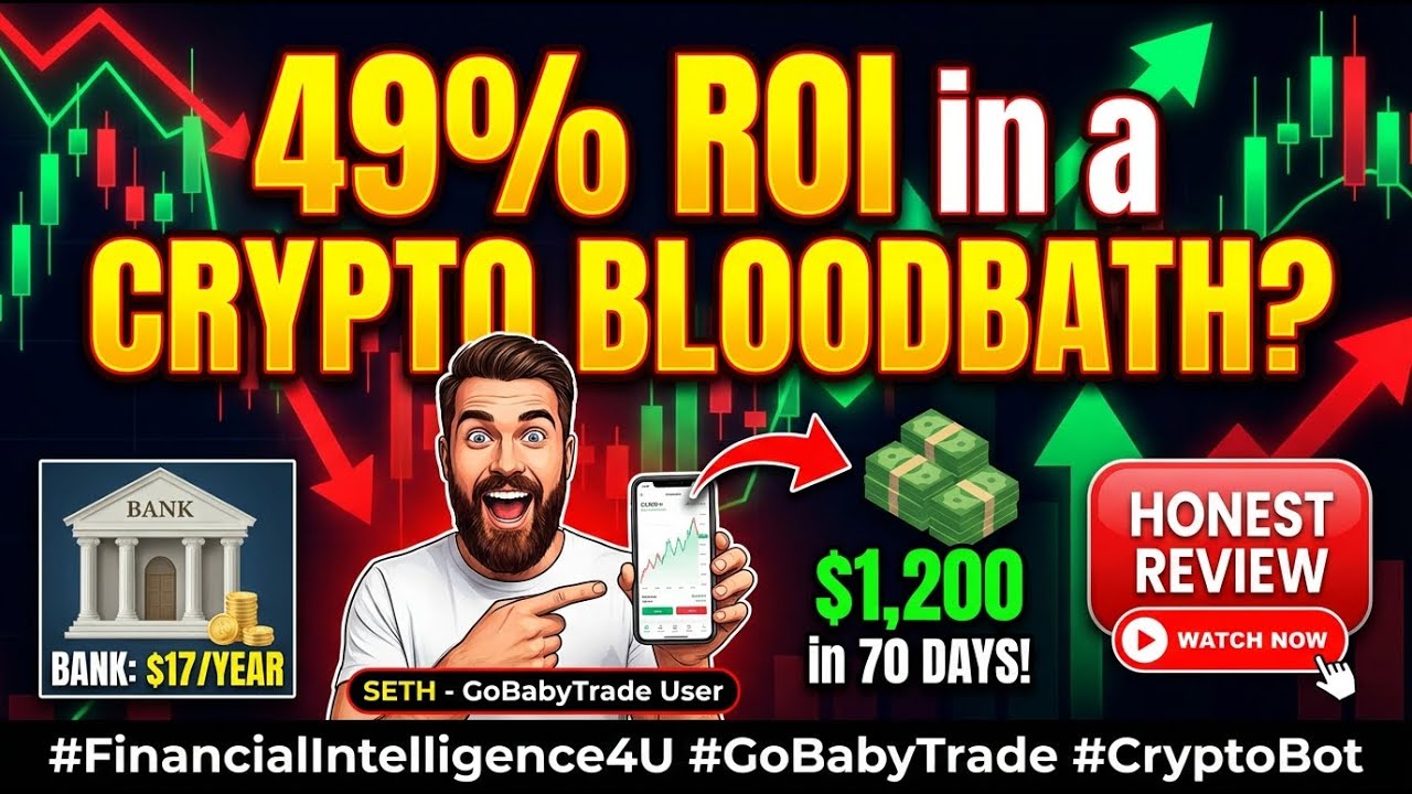 Customer Testimonial 49% ROI in a Crypto Bloodbath? An Honest GoBabyTrade Review