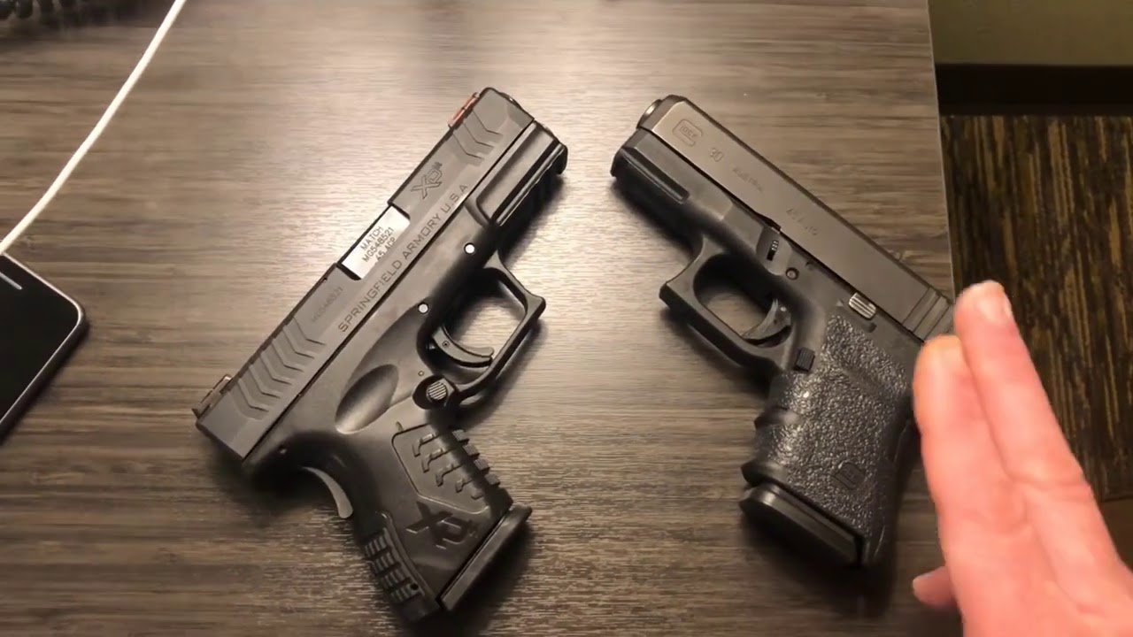 GLOCK 30SF VS XD-m 45 Compact