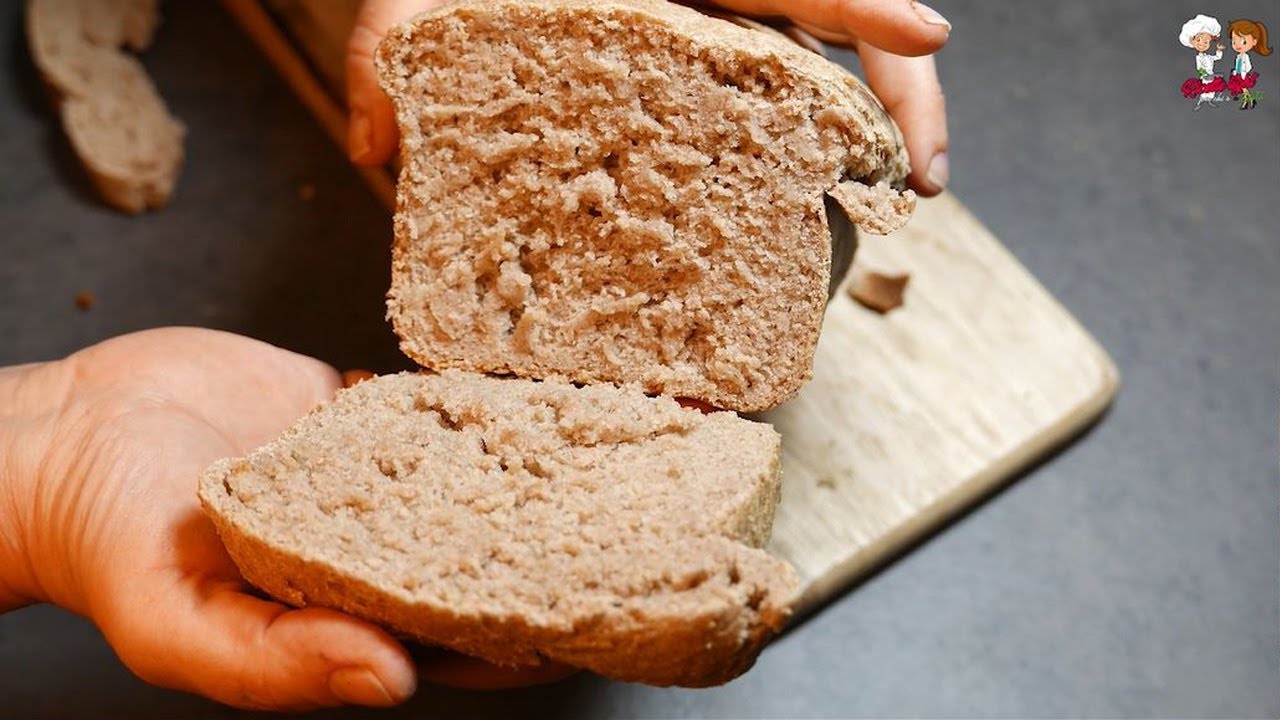 Pane di segale integrale al 100% dietetico, quando lo farete non comprerete più pane!