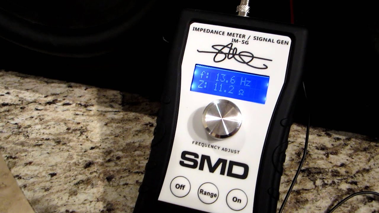 IM-SG Video 2 - Measure Tuning Frequency of Ported Subwoofer Box