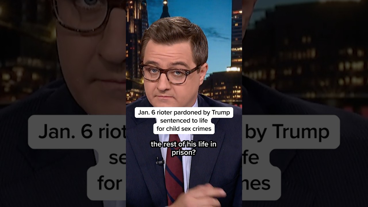 Jan. 6 rioter pardoned by Trump sentenced to life for child sex crimes