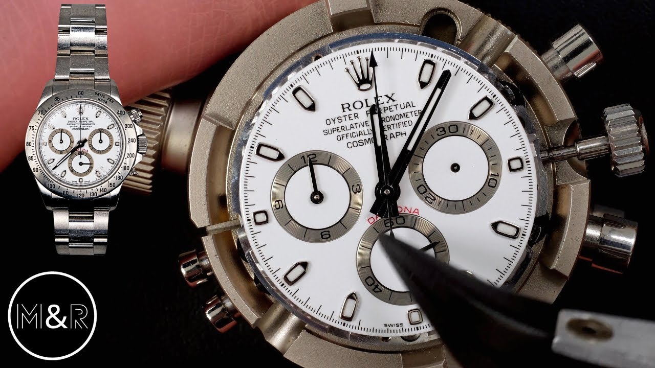 Restauration Extrême d’une Rolex Daytona 116520 ! (Mission Sauvetage)