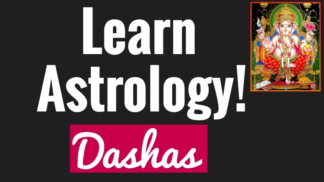 Beginners Astrology Basics 12. MAHADASHA (Making Predictions)