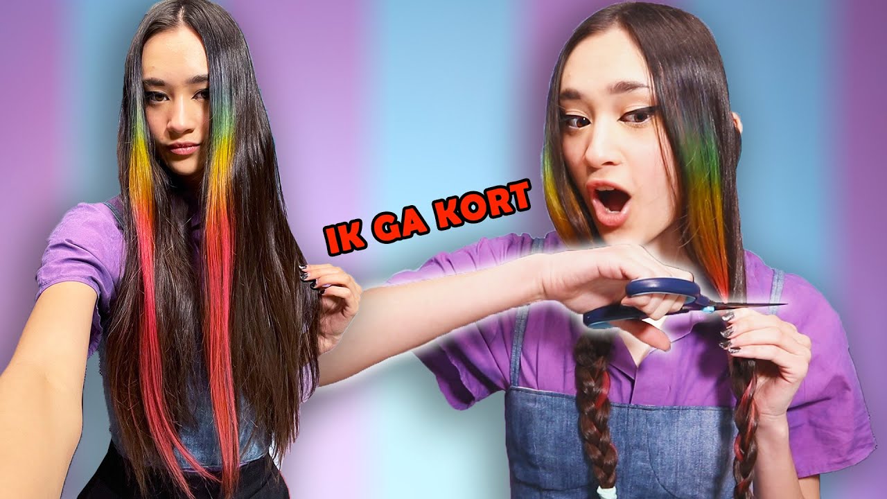MIJN HAAR AFKNIPPEN... ALWEER