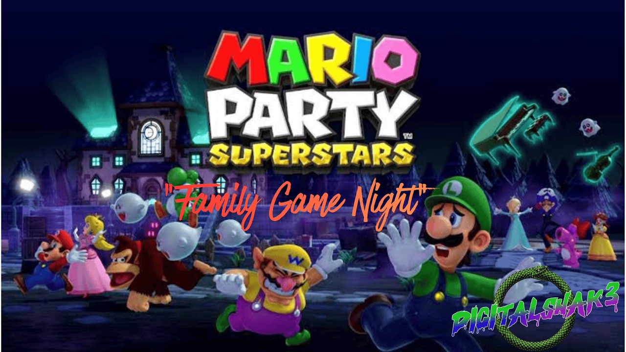 Who Parties the hardest? My family and I throw a party....A Mario Party!
