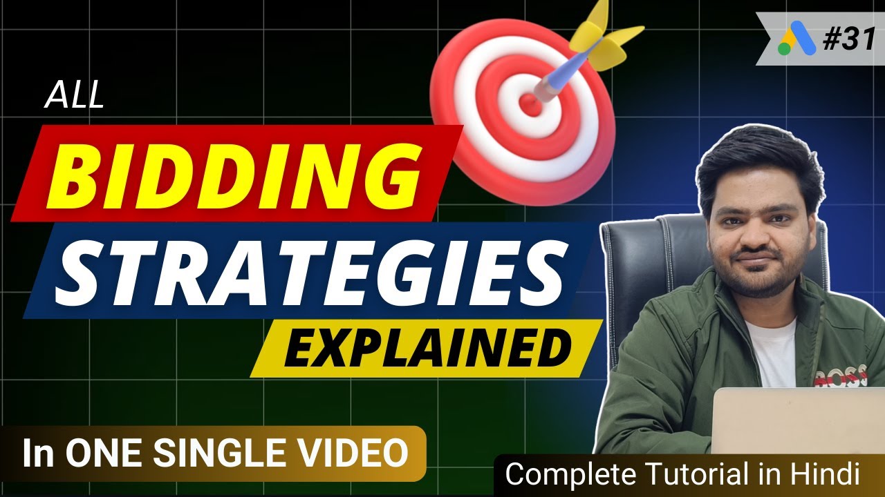 Bidding Strategies in Google Ads 2025 | All Strategies Explained in One Video  🔥