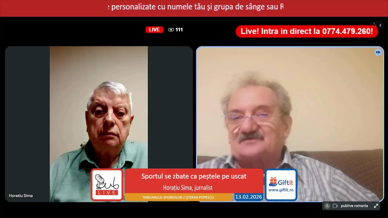 Sportul se zbate ca peștele pe uscat / Tribunalul sportivilor - 13.02.2026